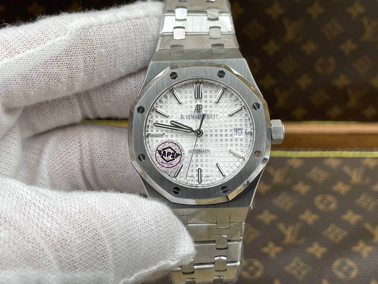 🚀爱彼15450 白 3120一体机 37mm💯