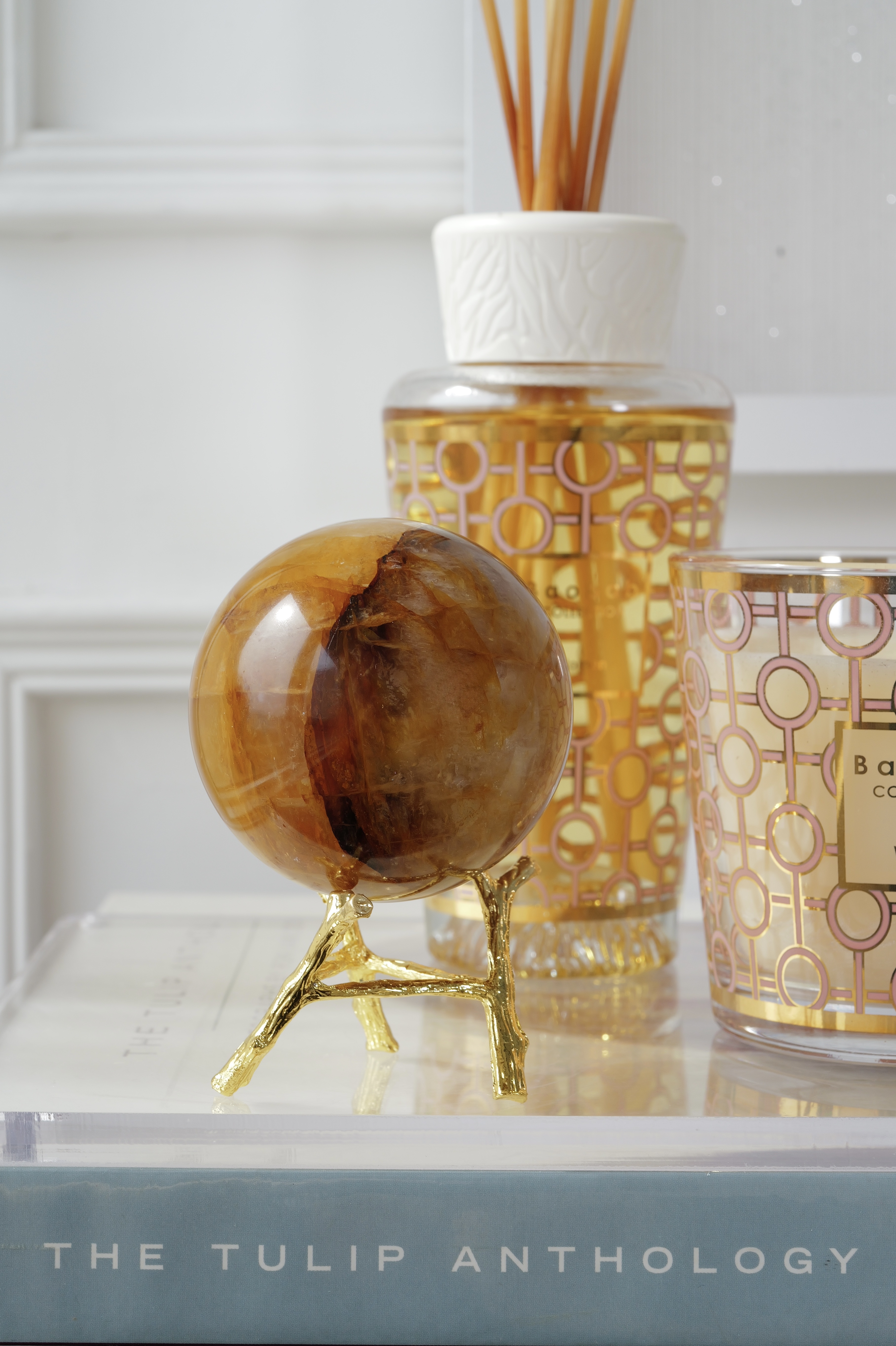  ༒6.5cm Golden Healer Quartz༒GH.1226C10GMN2-RA27*6JM