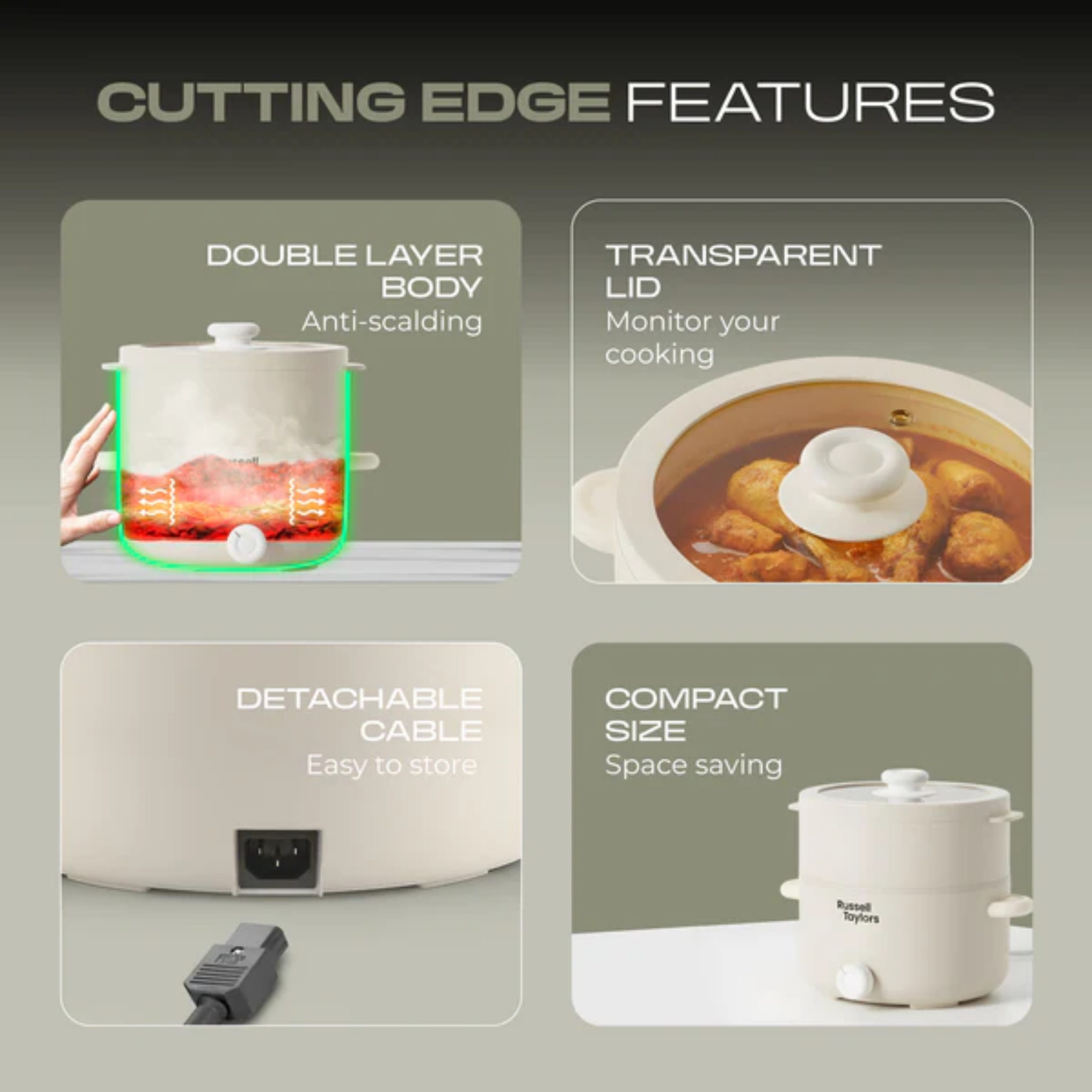 Russell Taylors 4L Multi Cooker (MC4)