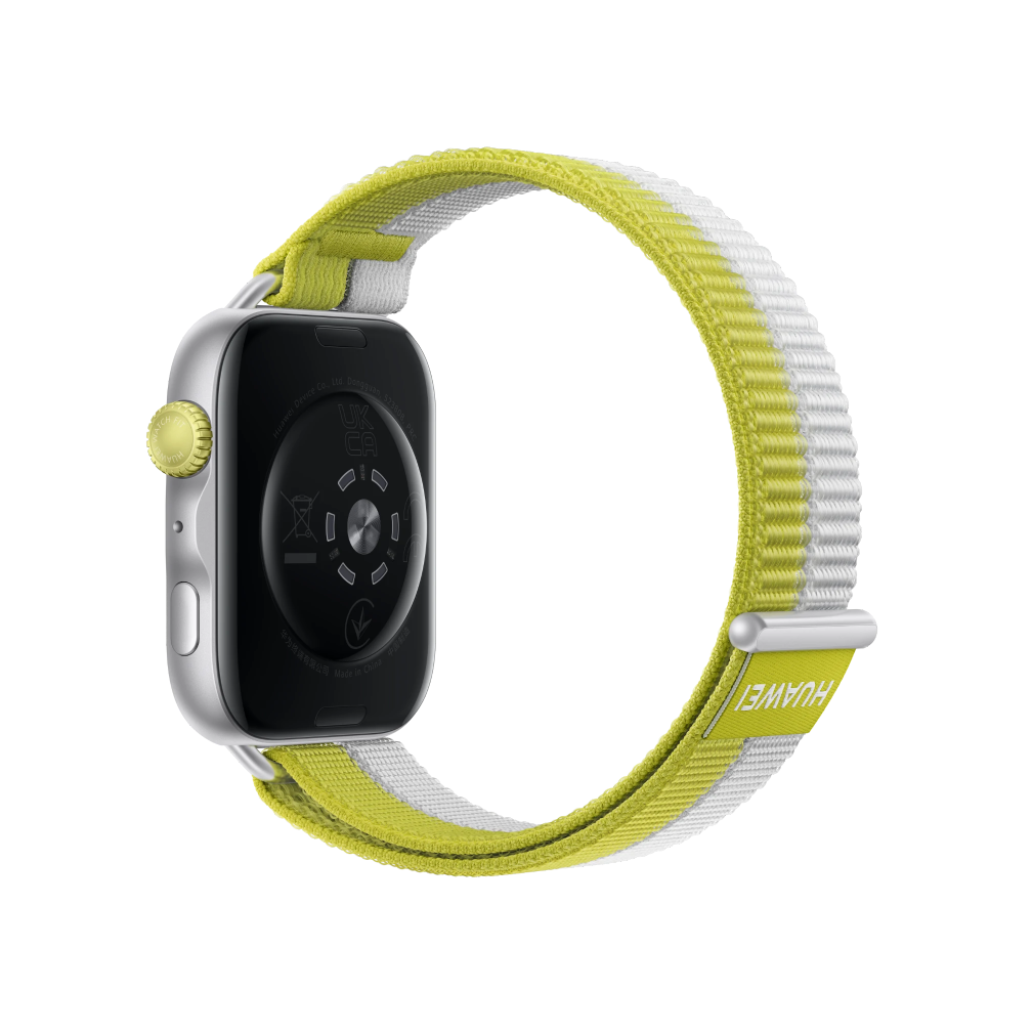 Huawei Watch Fit 5 NFC版 灰綠色編織錶帶 智能運動手錶 香港行貨