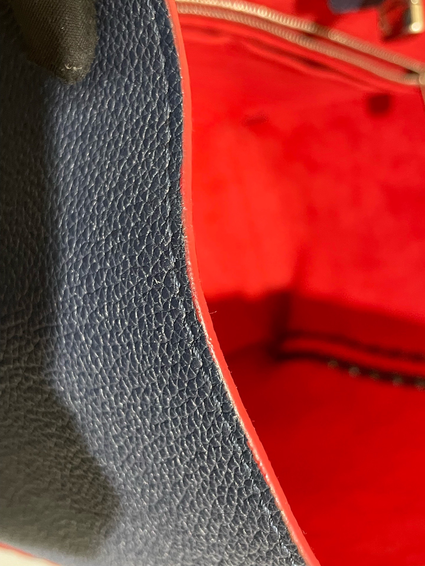 【預訂貨品】LV 限量編織深藍色全皮 Lockme tote 