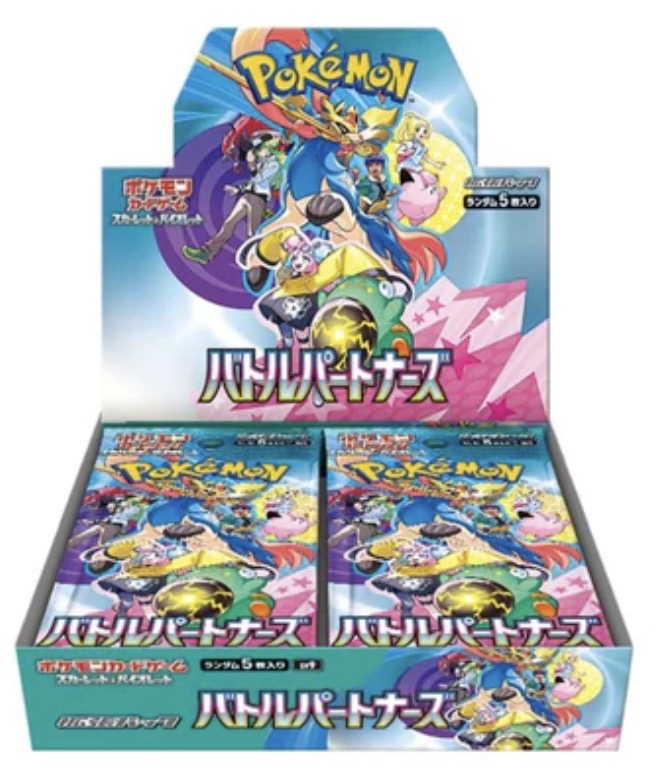 Pokemon TCG 對戰搭檔 sv9f Booster Box（日版）