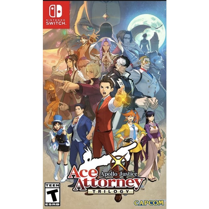 (🔥NEW RELEASE🔥) Apollo Justice: Ace Attorney Trilogy (Nintendo Switch) Digital Download