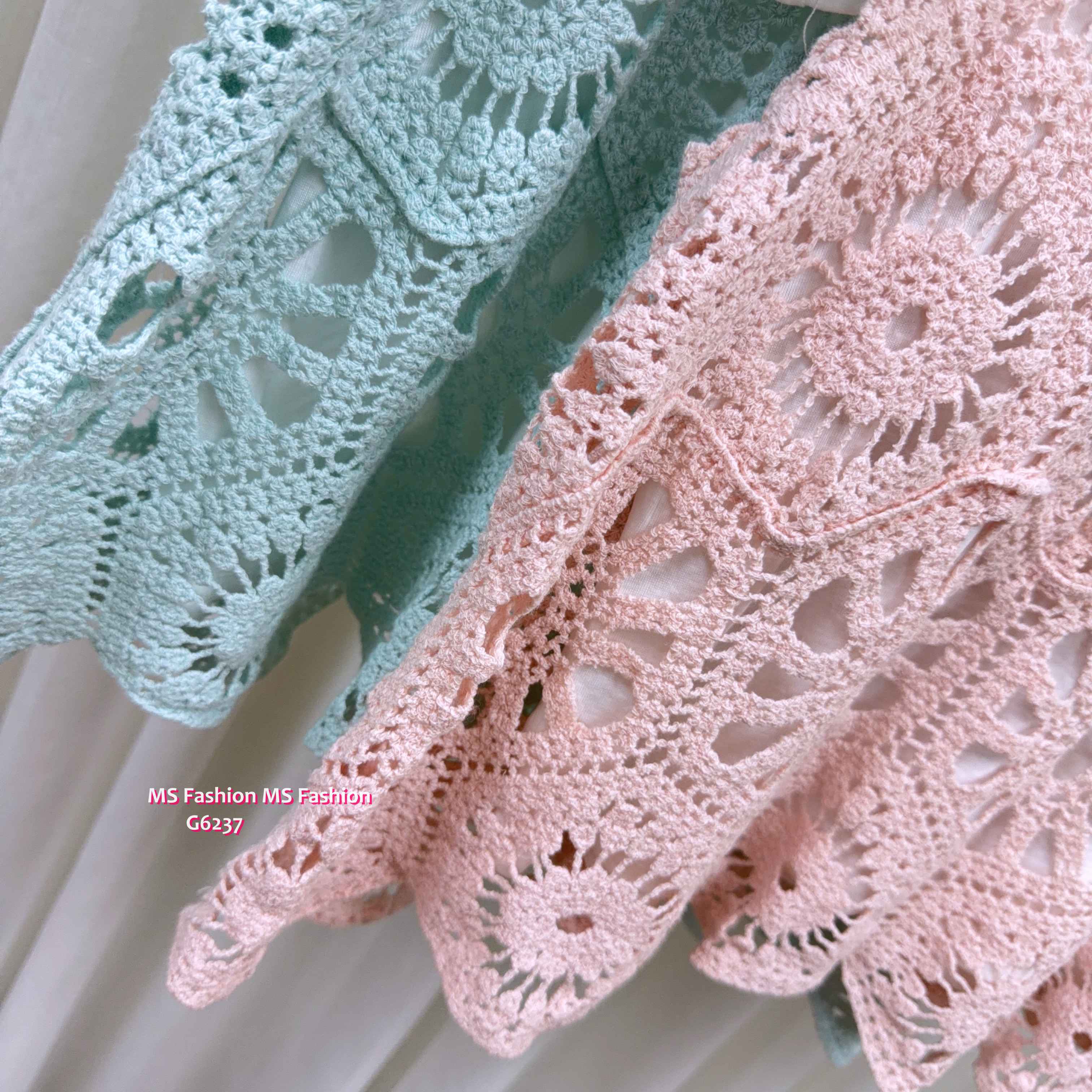 G6237 韓國🇰🇷通花背心Top Set