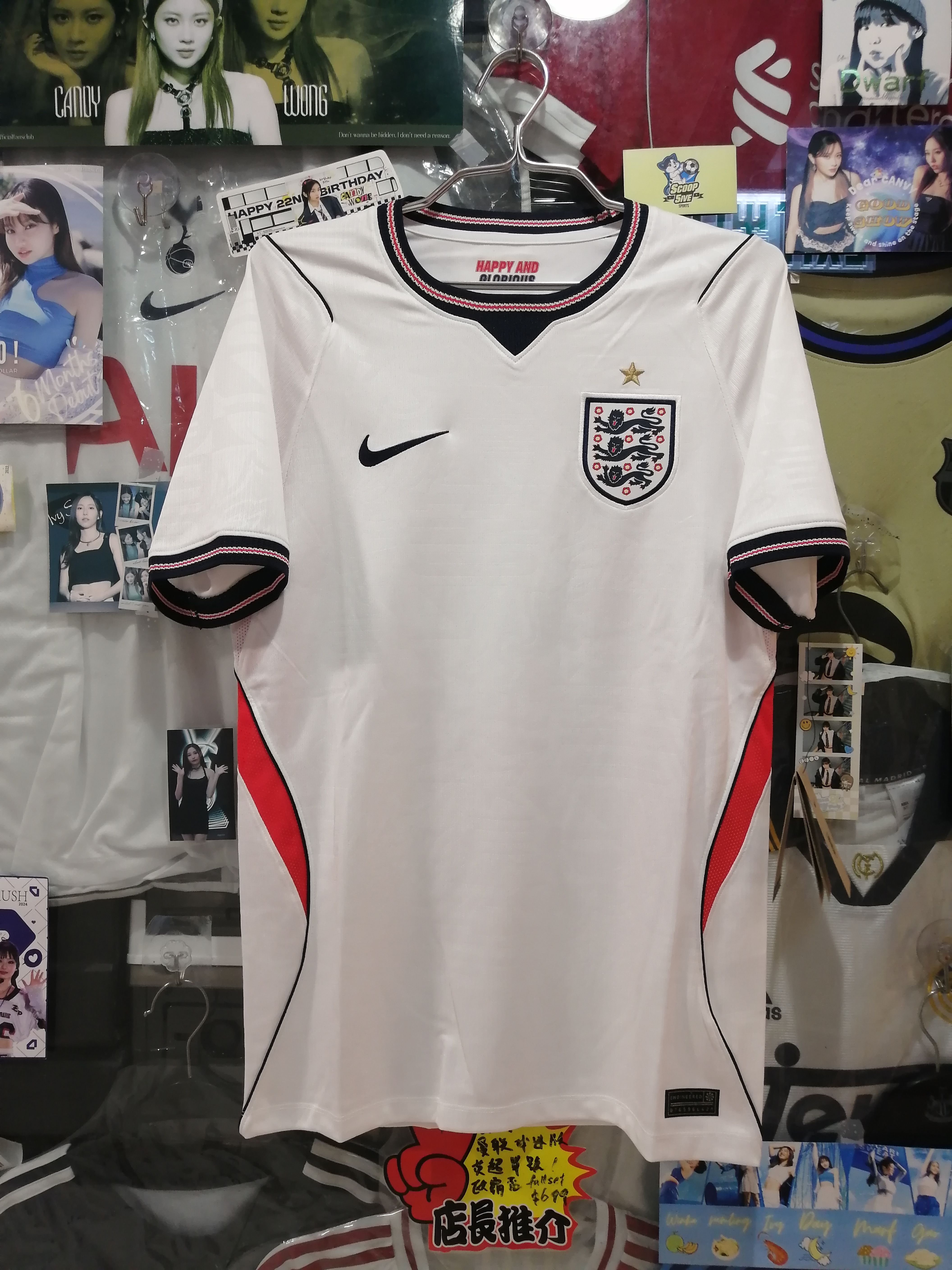 2026世界盃 英格蘭 主場 球迷版 短袖