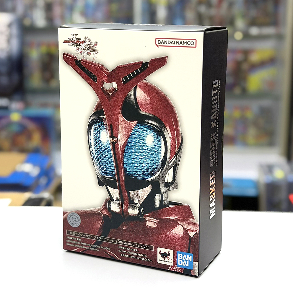 (行版) Bandai S.H.Figuarts (真骨彫製法) 幪面超人 甲鬥王 -20週年版- SHF Rider Kabuto Rider Form 20th Anniversary Ver. 