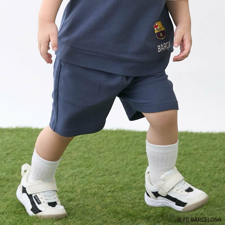 🇯🇵預訂 日本直送🇯🇵Petit Main x 巴塞球隊系列兩色球隊標誌短袖上下套裝