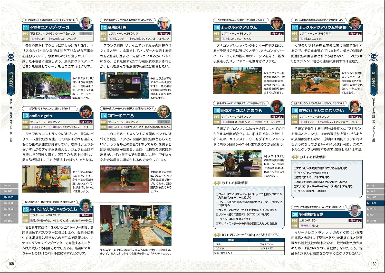 [現貨] [攻略本] 人中之龍8外傳 夏威夷海盜 完全攻略極之書 日文版