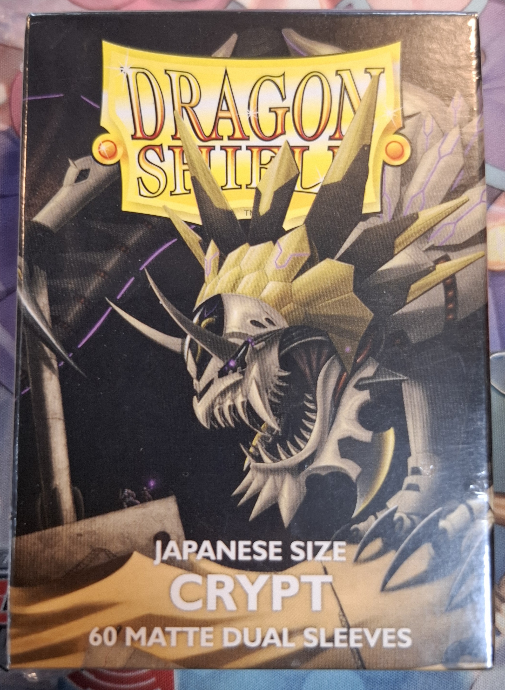 龍盾日版尺寸Crypt霧面雙層卡套 CRYPT