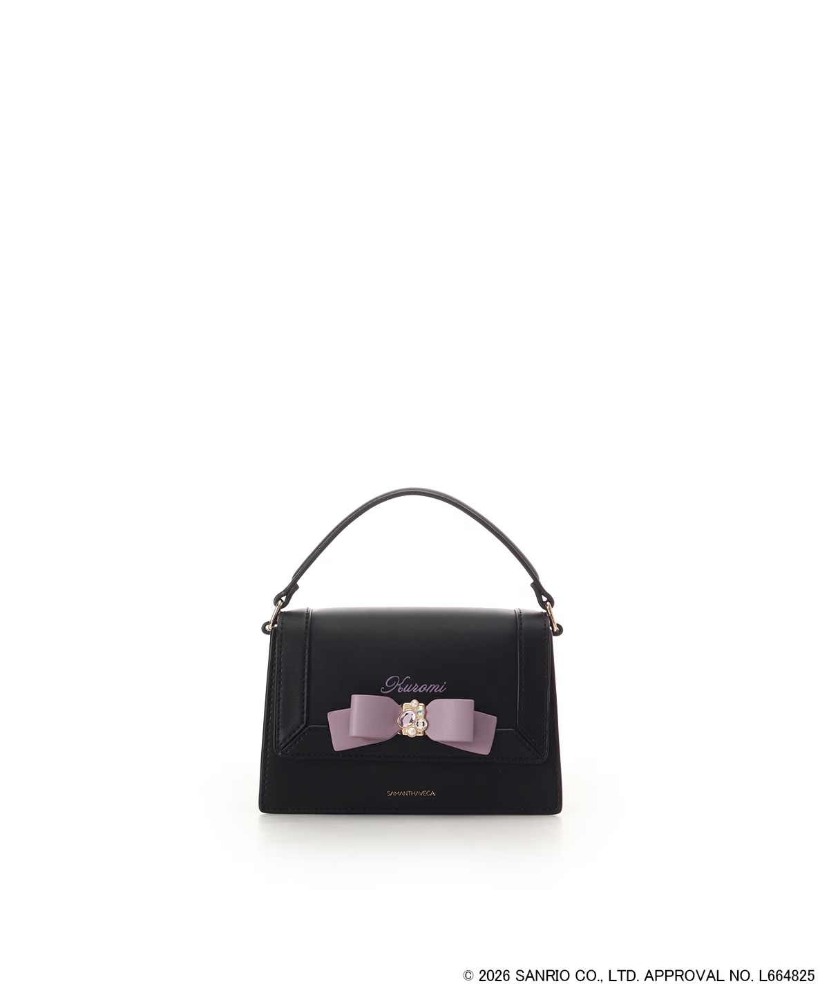🌸 【預訂】Kuromi Mini Shoulder Bag - SAMANTHAVEGA x Sanrio Summer Collection