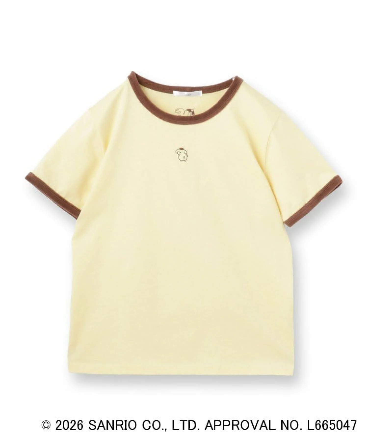 日本預訂📍日本index x 布甸狗30週年系列 - 絨面邊短袖Tee