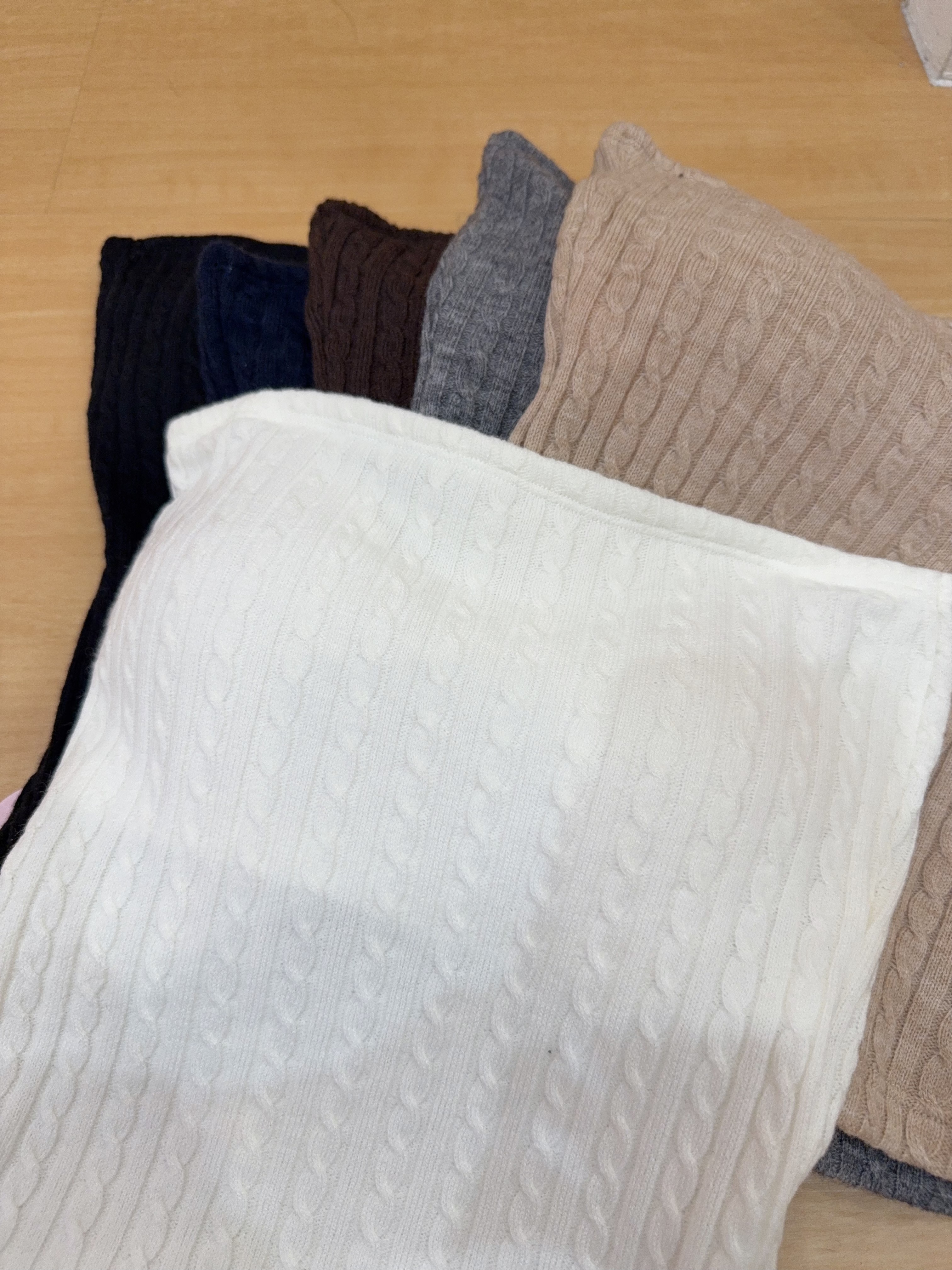 麻花平口抹胸修身背心 R2969