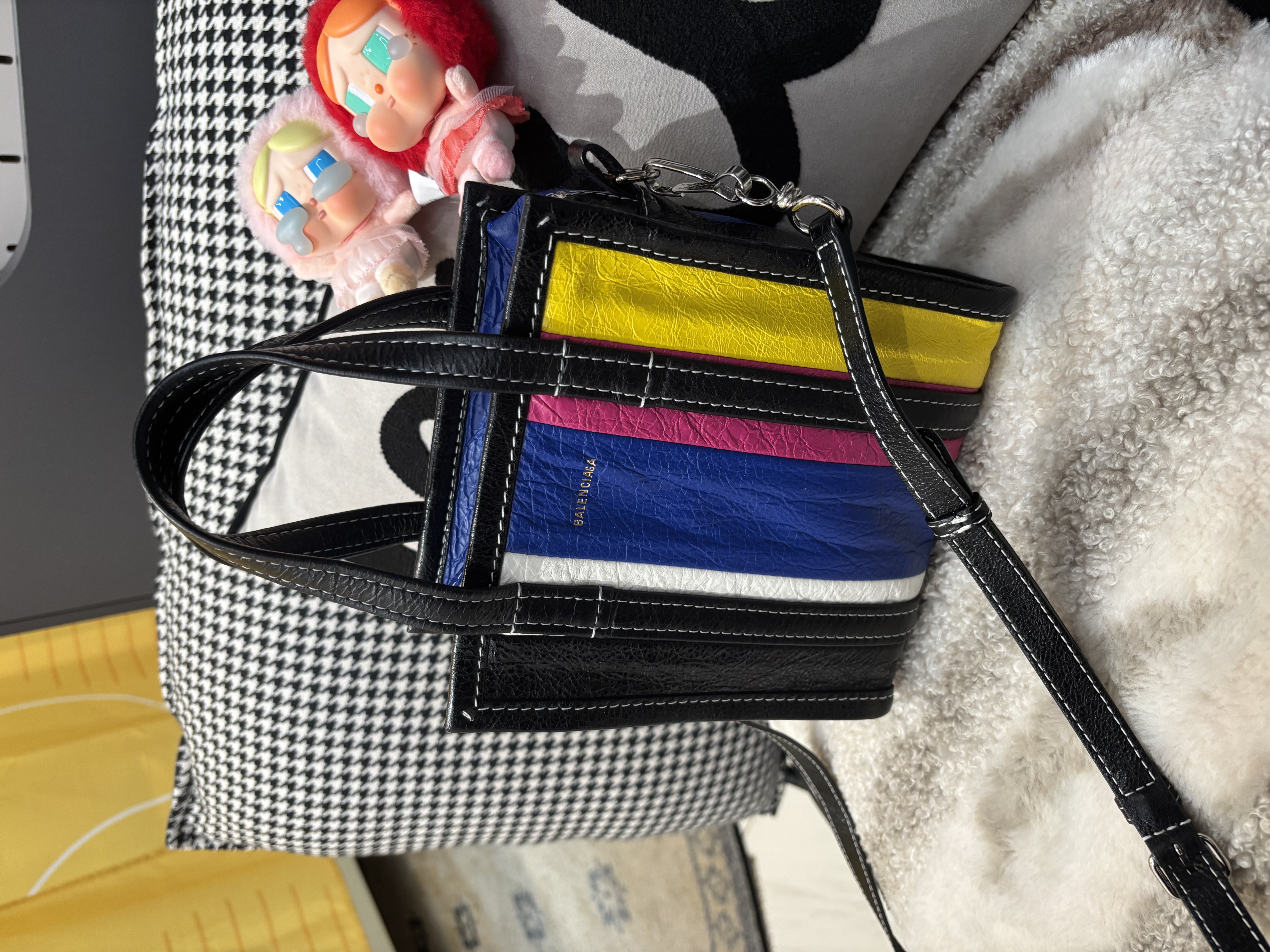 Balenciaga bazar shopper tote bag XS 100%Authentic,98%New ✅塵袋