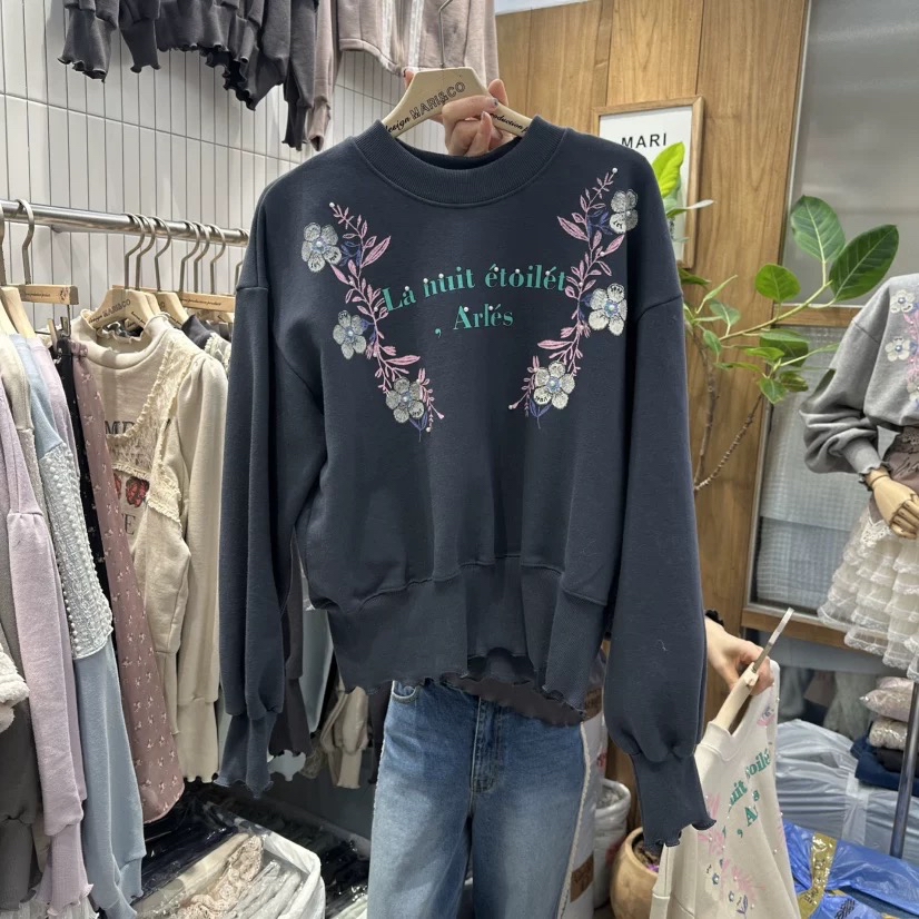 車花🌺釘珠薄衞衣