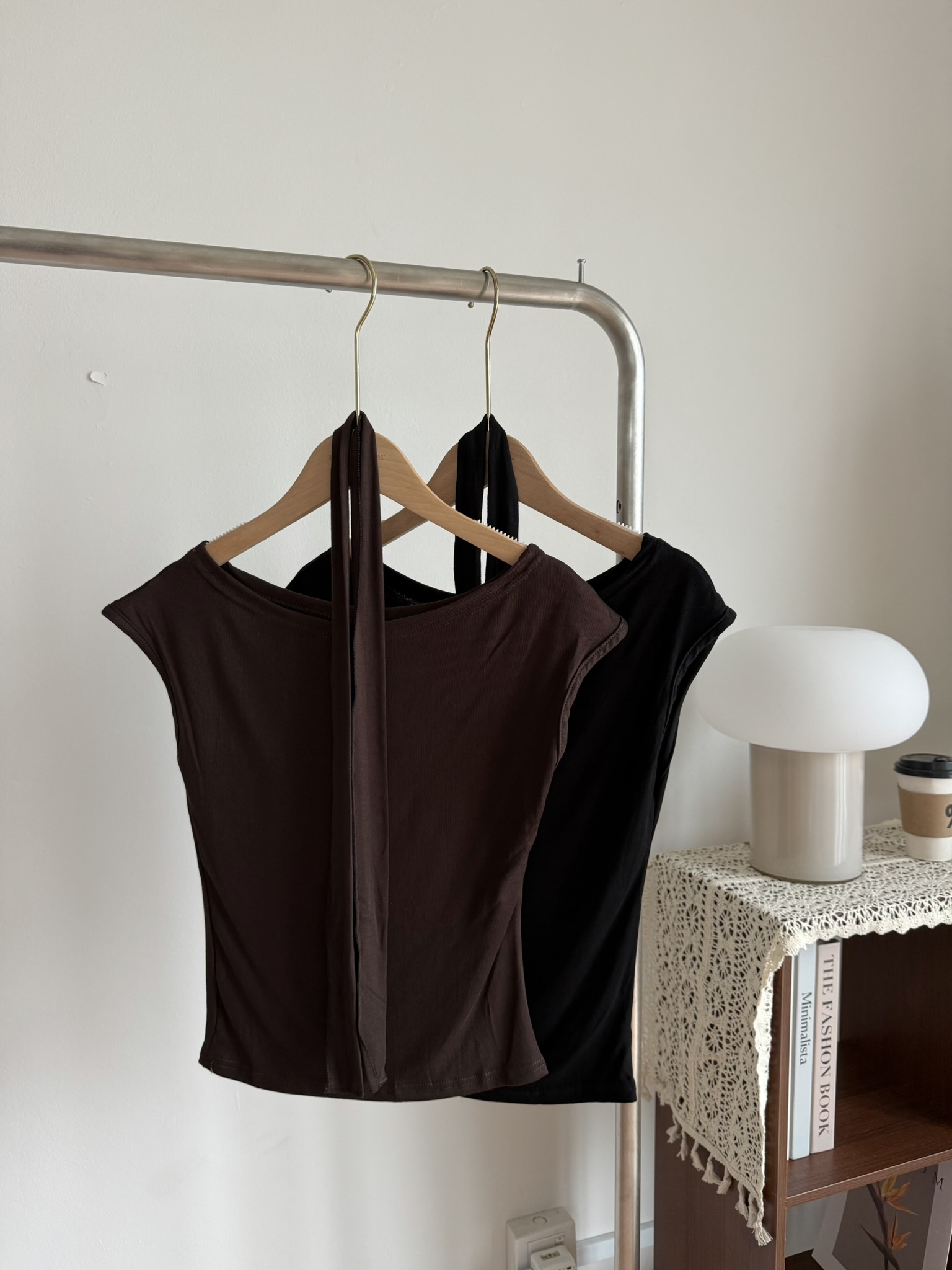 Hazel Cropped Top | Brown