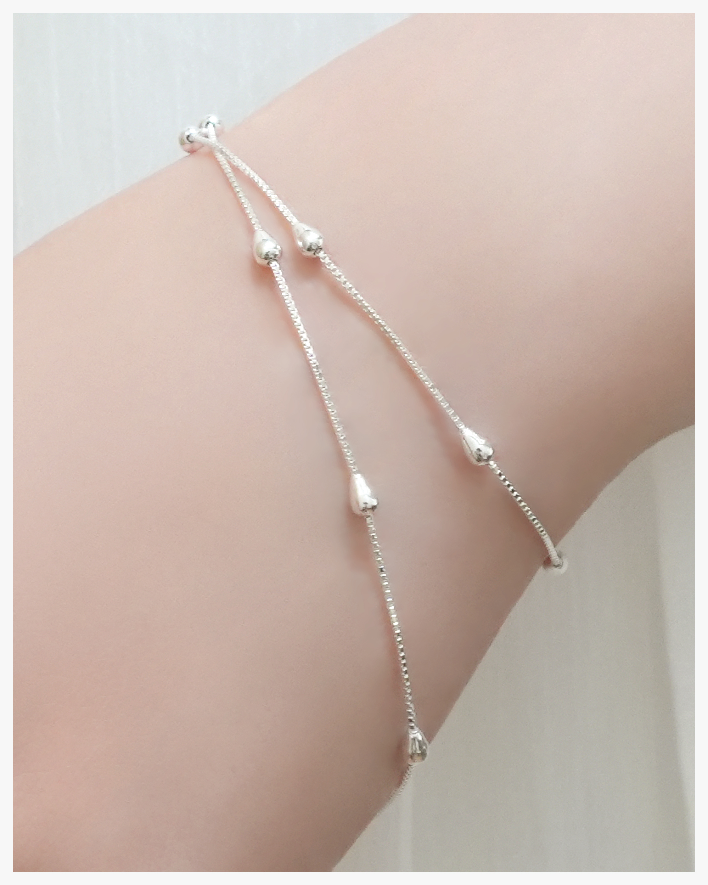 Gentle Ripples Drop Necklace
