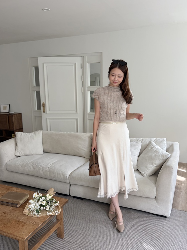 Soft Tones Cashmere Knit (Oatmeal)