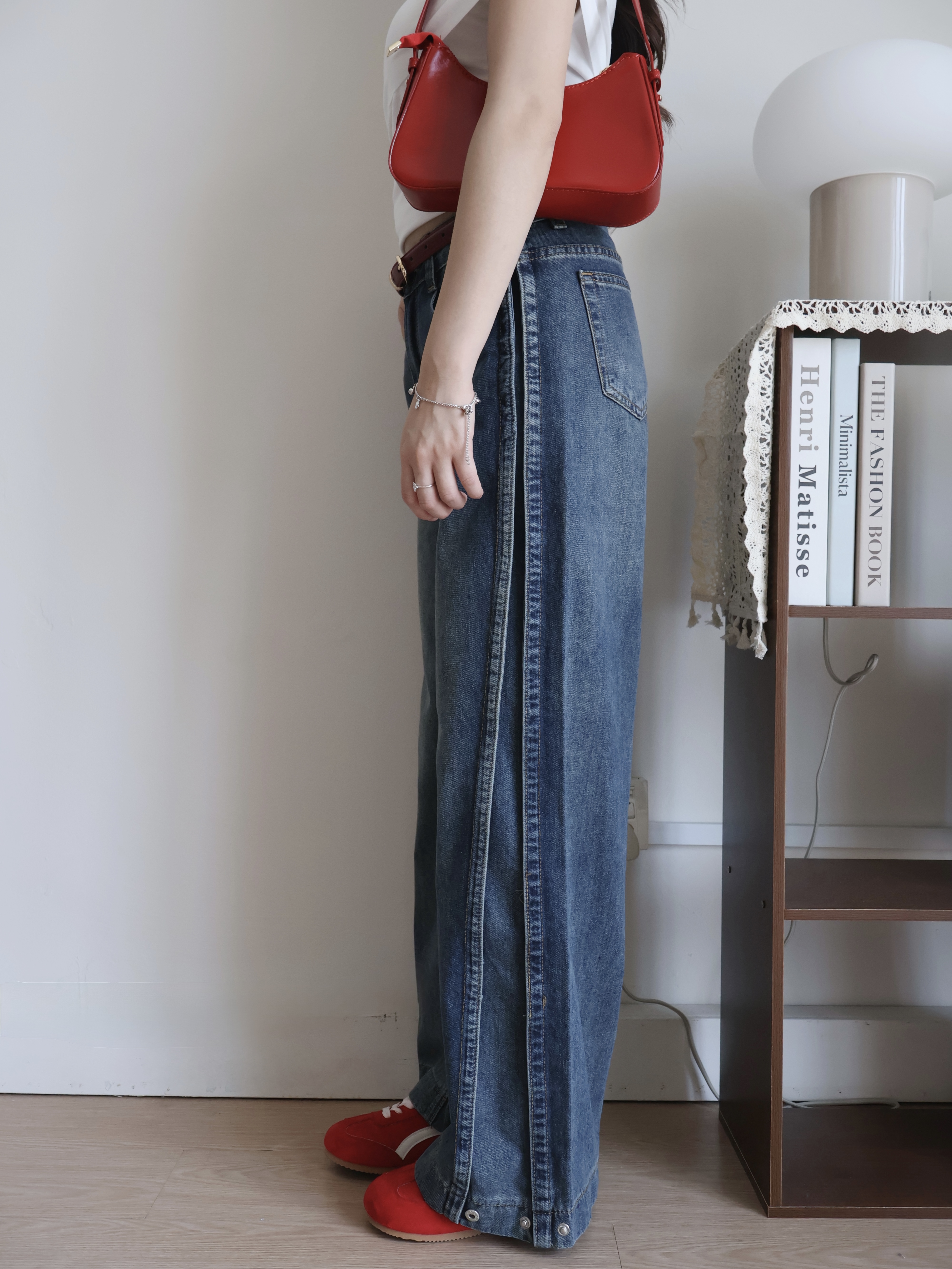 Arrow Straight Leg Jeans | Blue