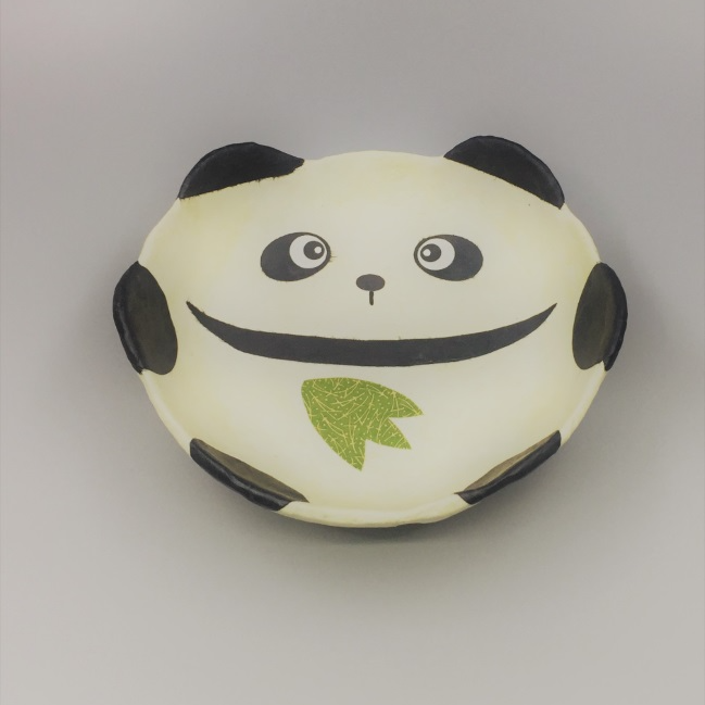 和紙小碟 (熊貓)