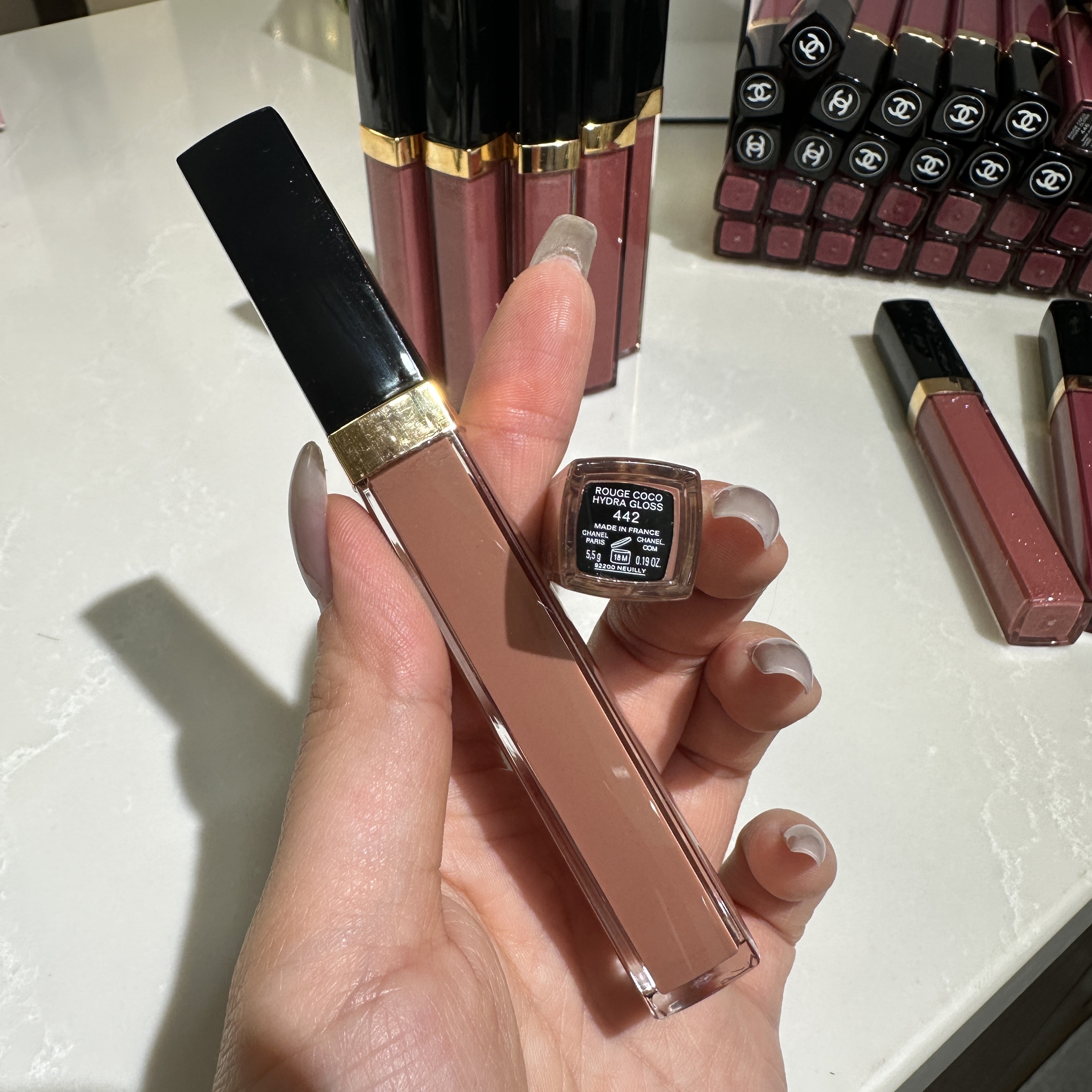 🔥無盒自用抵買!🔥 Chanel 香奈兒 ROUGE COCO 極致持久水潤唇彩 可可閃亮唇蜜 #442 #445 #446
