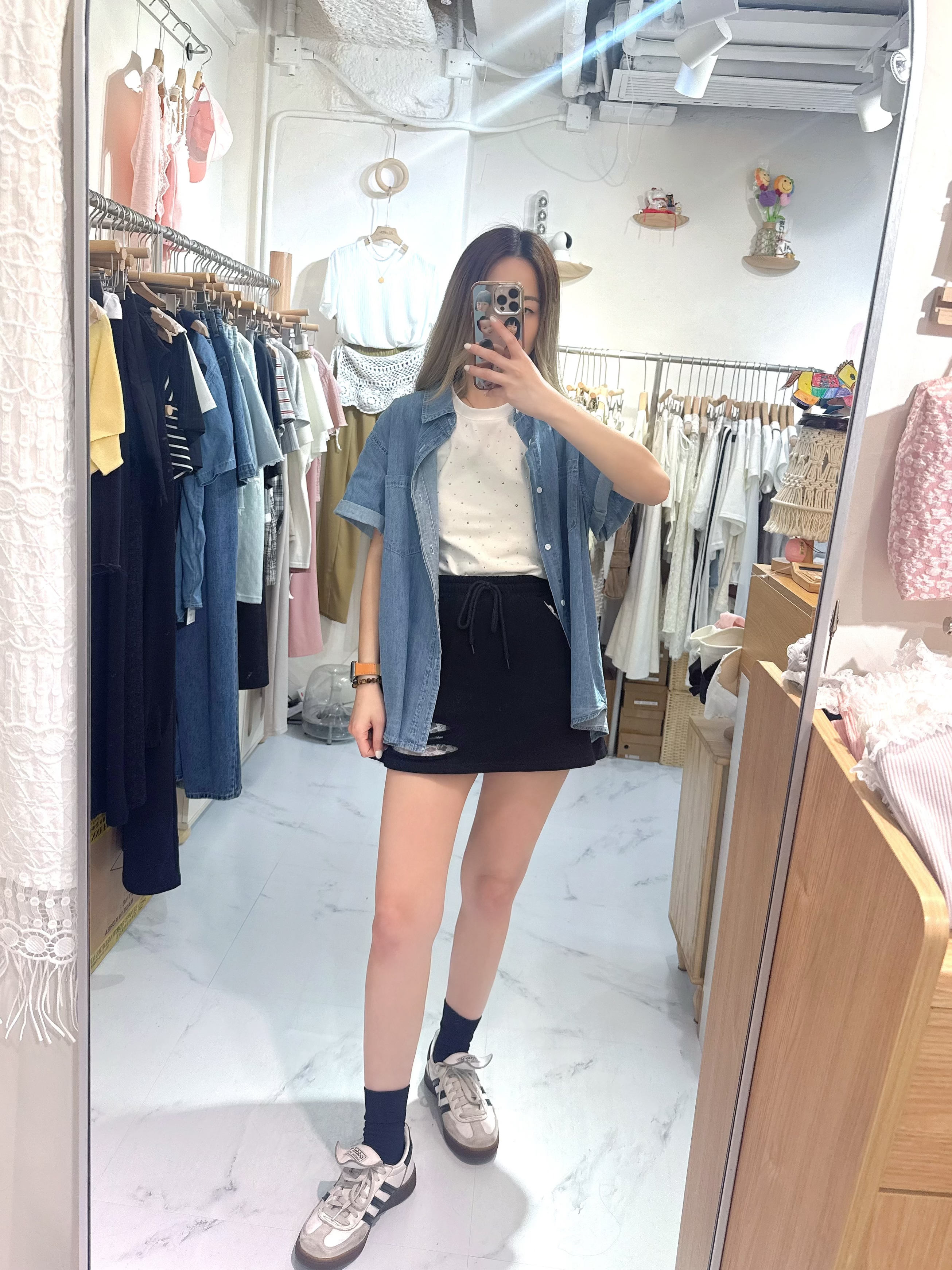 牛仔裇衫