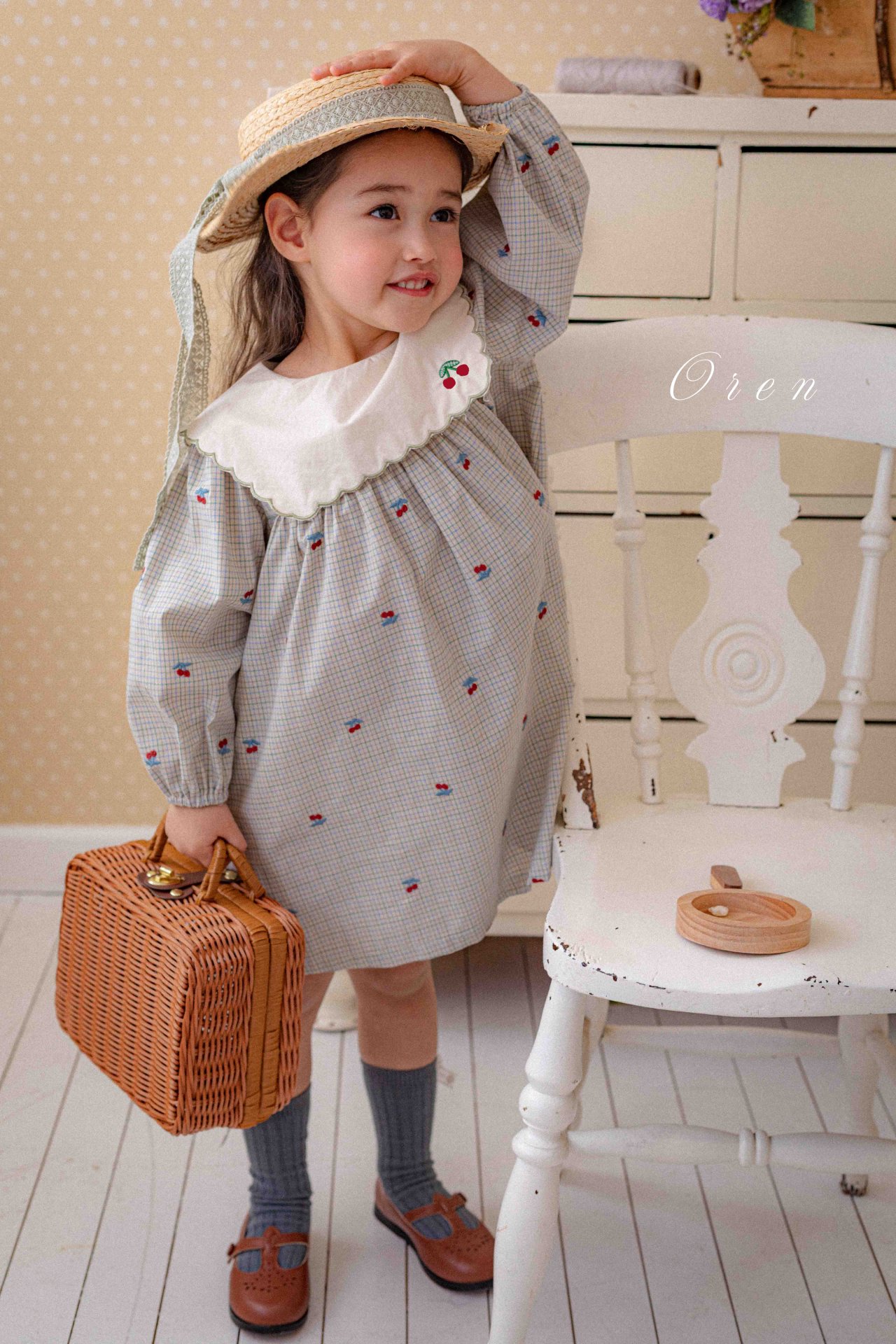 車厘子🍒 大領 Jumpsuit / 連身裙 