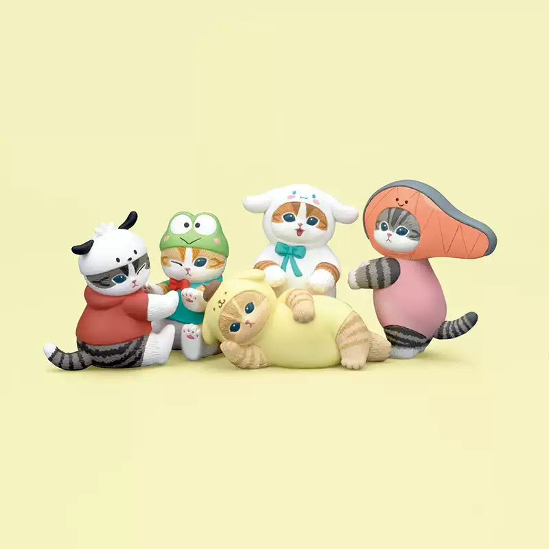 [Mofusand] Sanrio 聯名變裝系列扭蛋 (日語/英語) | 1件