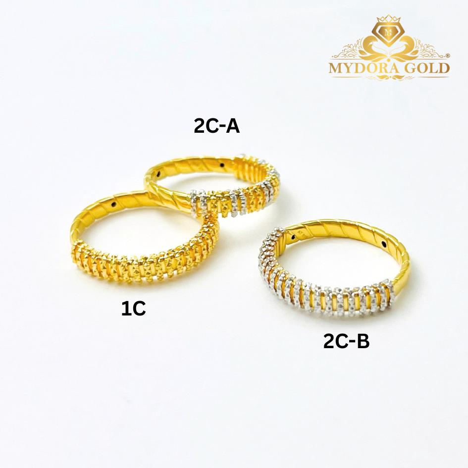 MYDORA EMAS 916 Cincin Mini Sparkle Liner Cut (5G) l EMAS 916/22K