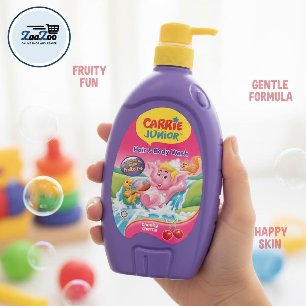 Carrie Junior Hair & Body Wash - 700ml  - C. CHERRY
