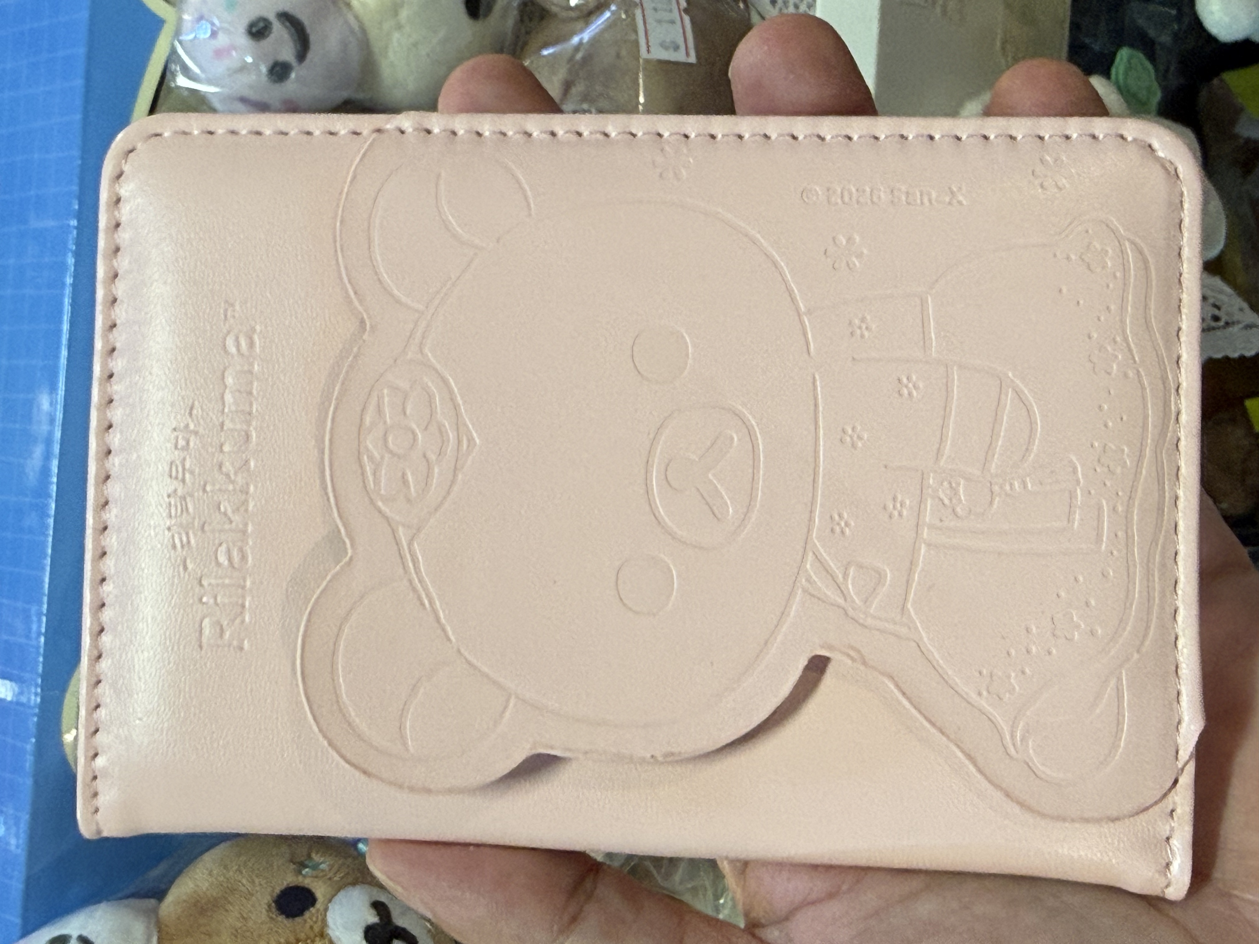 《現貨》全新韓國專店限定 Rilakkuma韓服造型passport 套