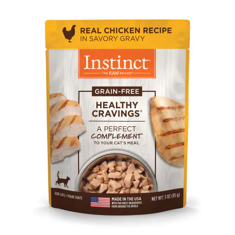 Instinct 本能 🔺原箱優惠🔺貓用 無穀物雞肉鮮包 3oz x 24包(副食配餐)