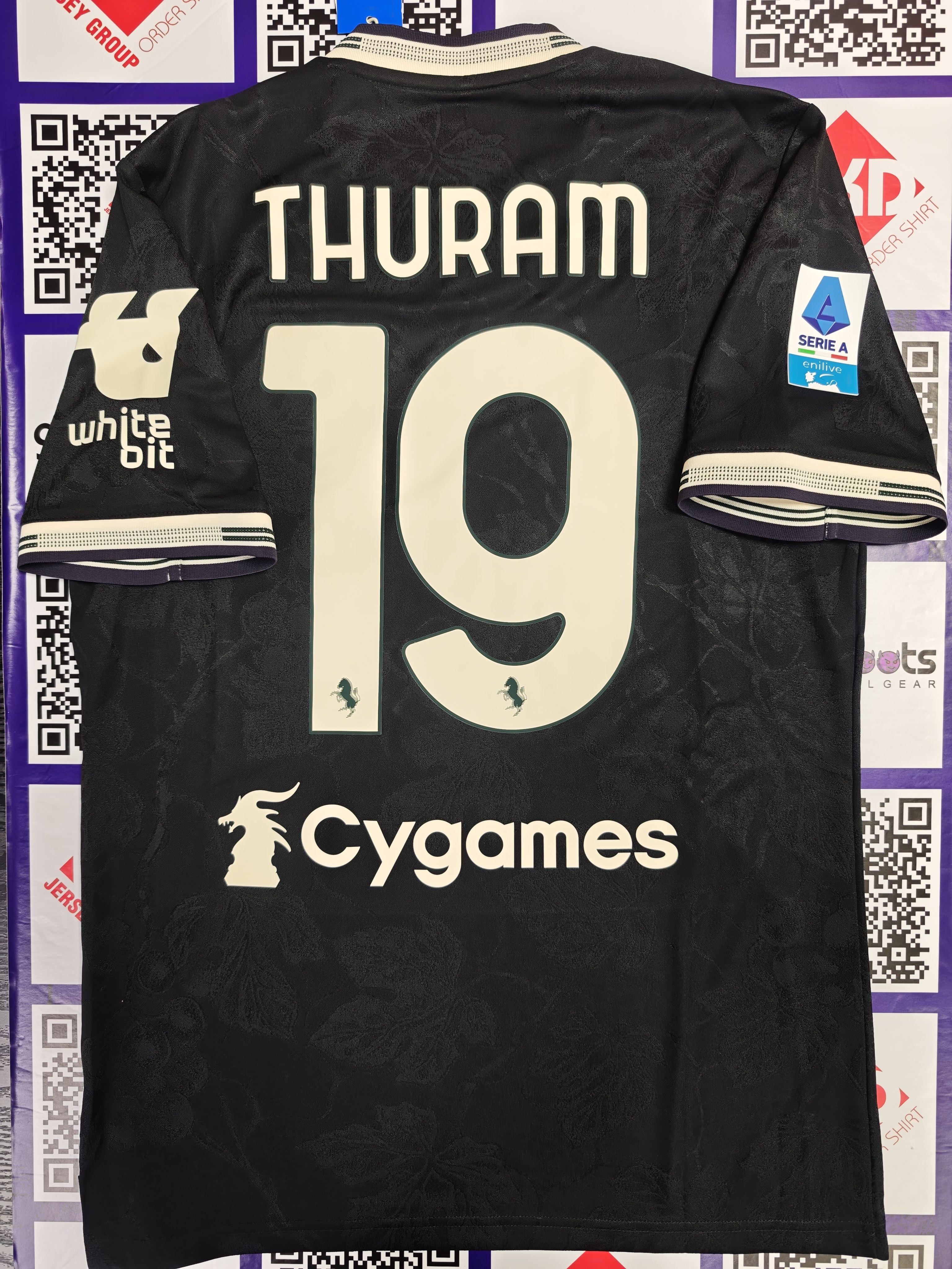  25/26 祖雲達斯 2客 球員版 原裝THURAM 意甲Fullset 