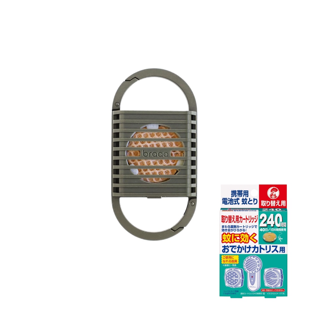 【預購】KINCHO × braaa canox 2026新款 電池式隨身驅蚊器 (可加購 40 日替換藥劑)