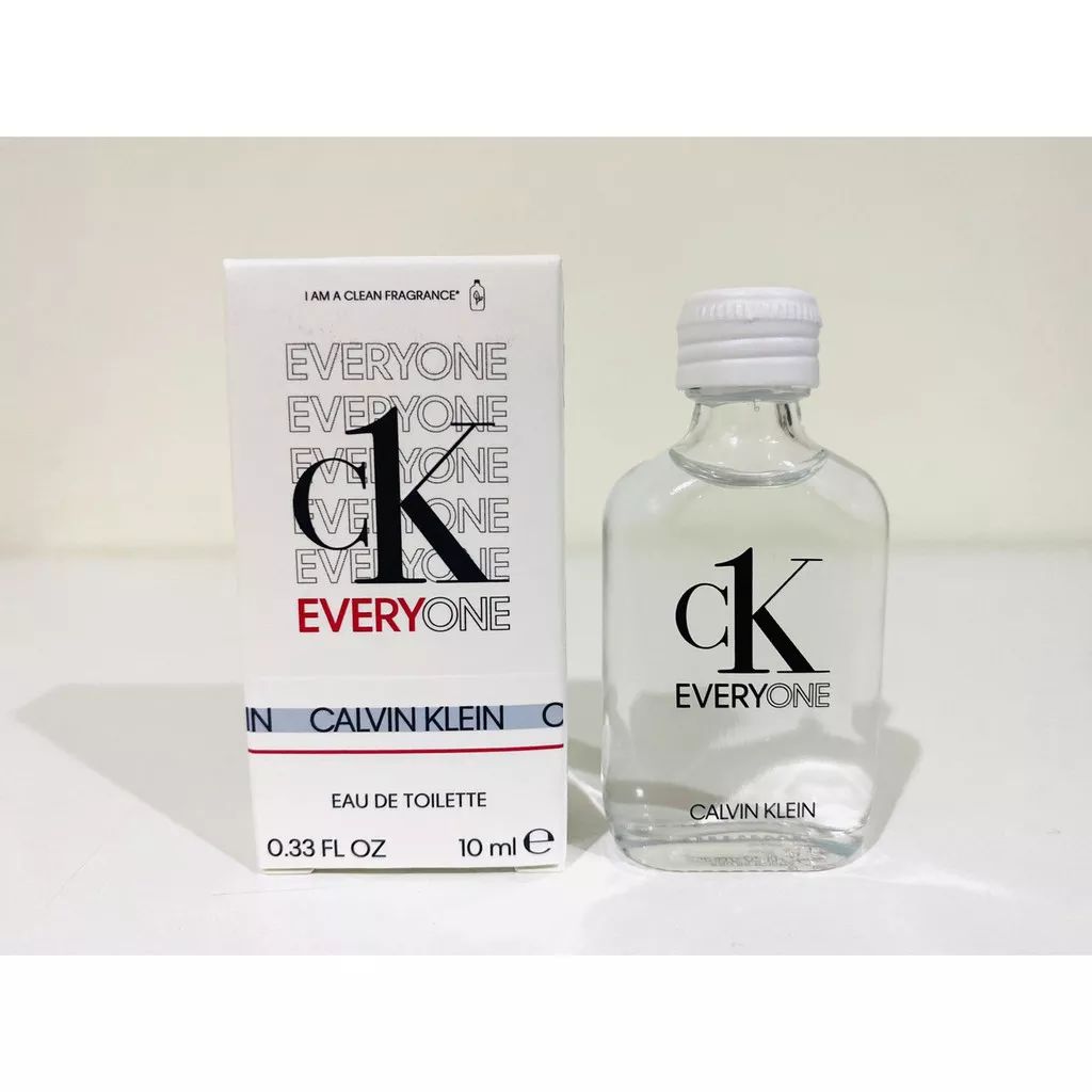 【美國 Calvin Klein (CK) EveryOne 綠意中性淡香水 (10ml 現代環保隨身裝)】