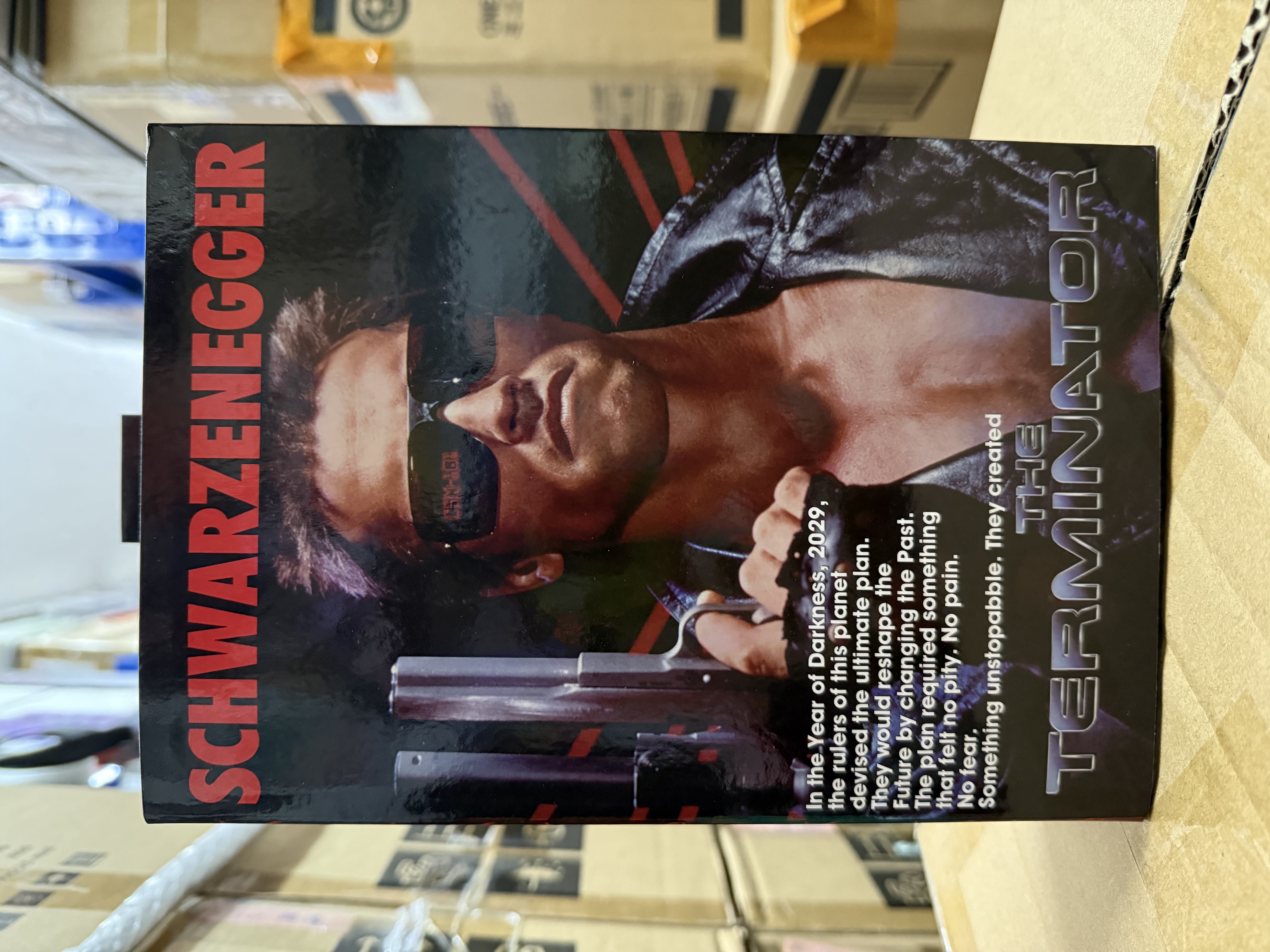 NECA Terninator  未來戰士 Ultimate T-800 （Tech Noir）可動figure 7" Action Figure