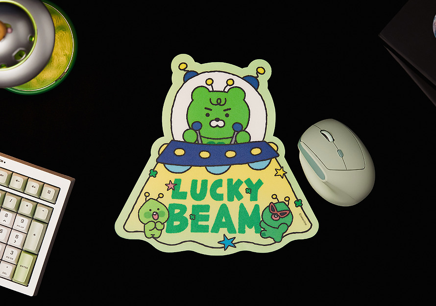 Lucky Beam 外星人 滑鼠墊