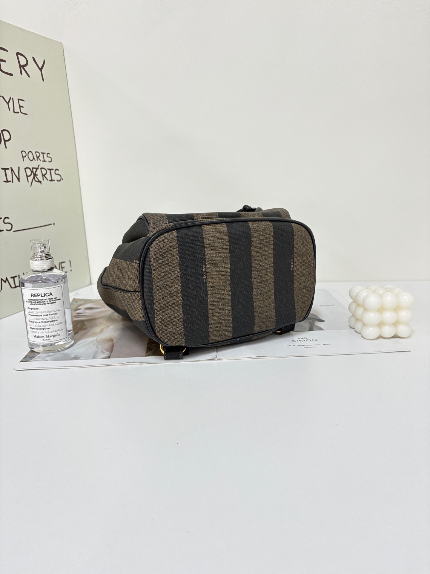 【預訂貨品】Fendi老花胡桃木書包🎒