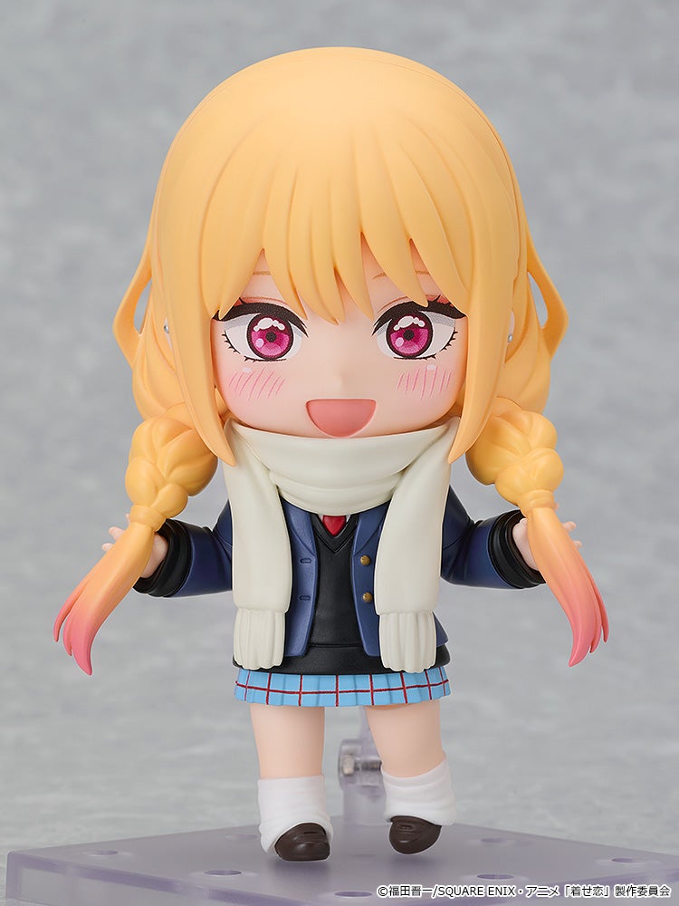 (預訂訂金 $100) (總價 $310) GSC Nendoroid 3095 戀上換裝娃娃 Season 2 喜多川海夢 冬季制服Ver. 黏土人 Marin Kitagawa (行版)