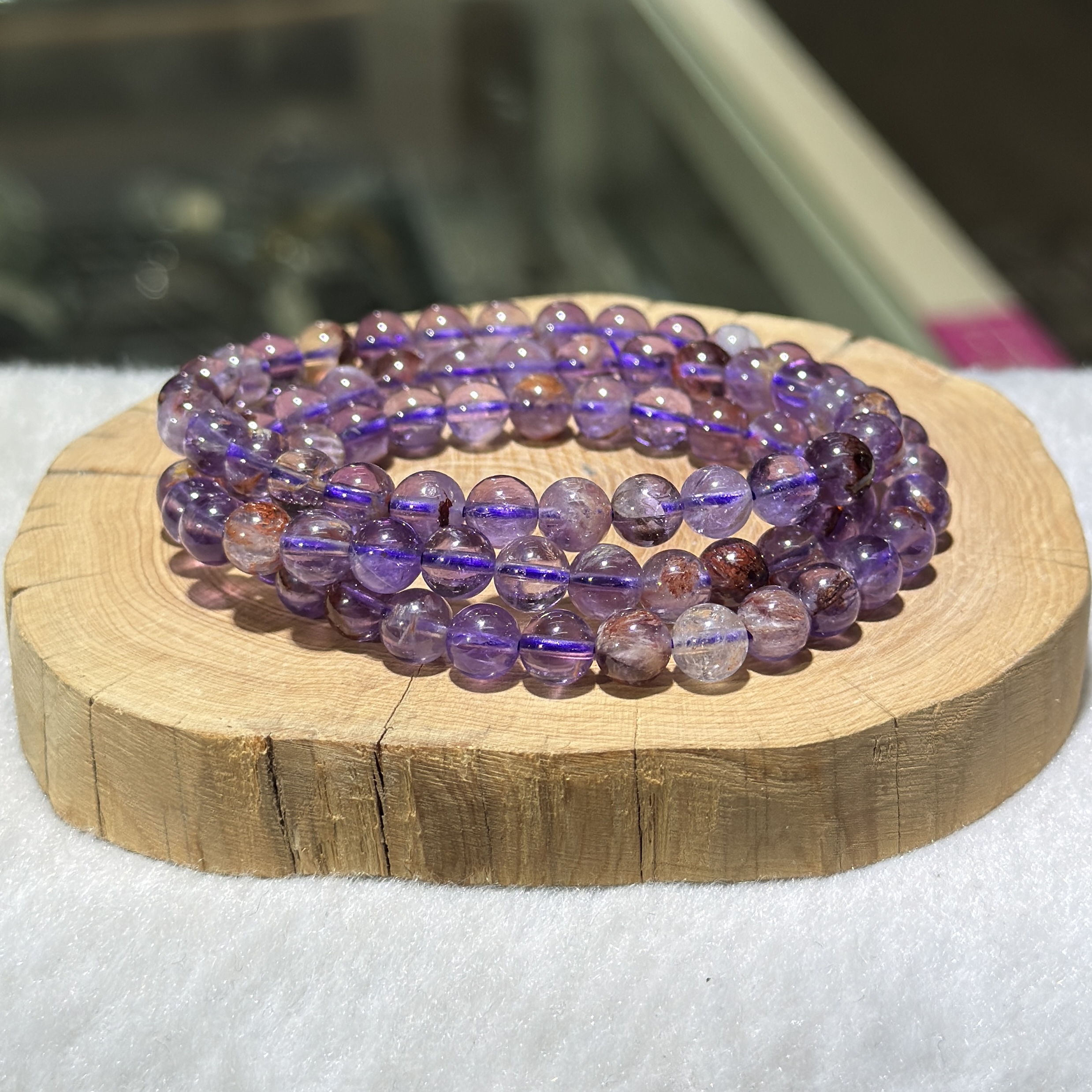 紫幽靈多圈 6.5 mm +/-