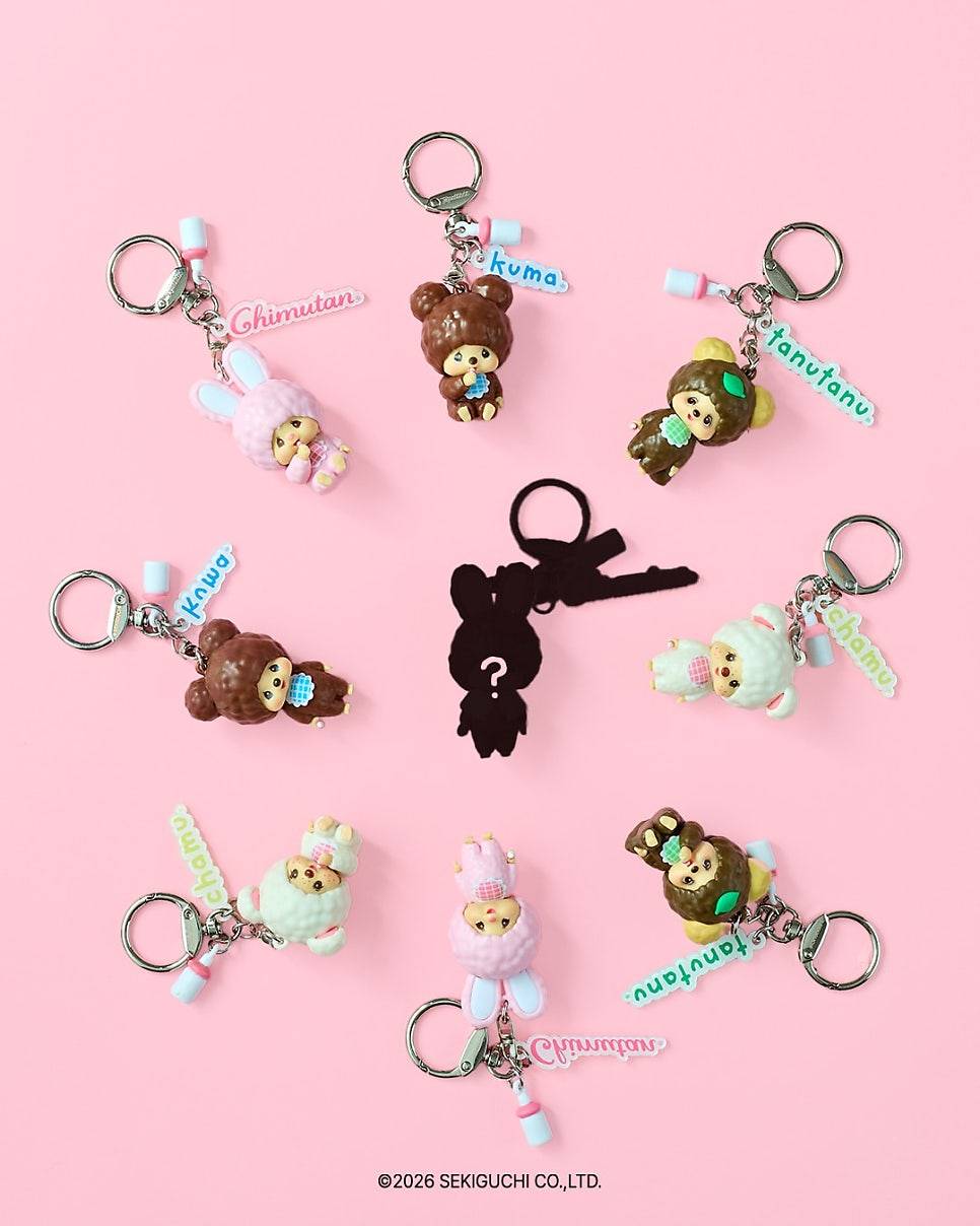 韓國 MONCHHICHI 大頭公仔 掛飾 第二代 盲盒 （隨機）
