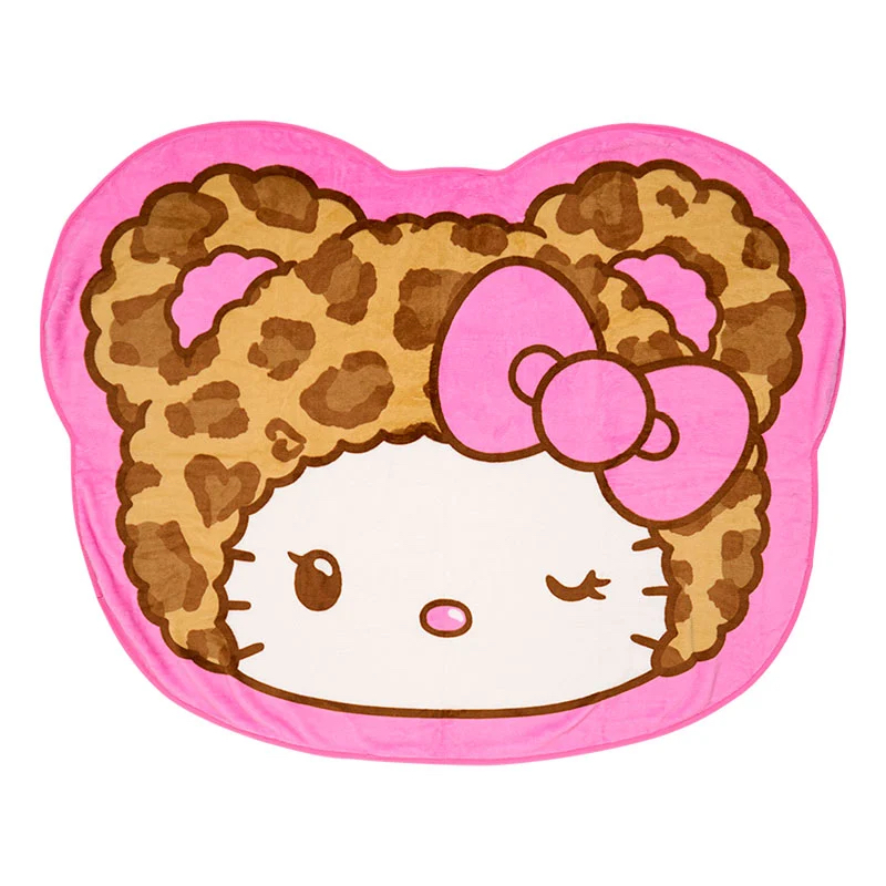 日本版Sanrio Hello Kitty Melody公仔頭毛氈 大約長125 cm