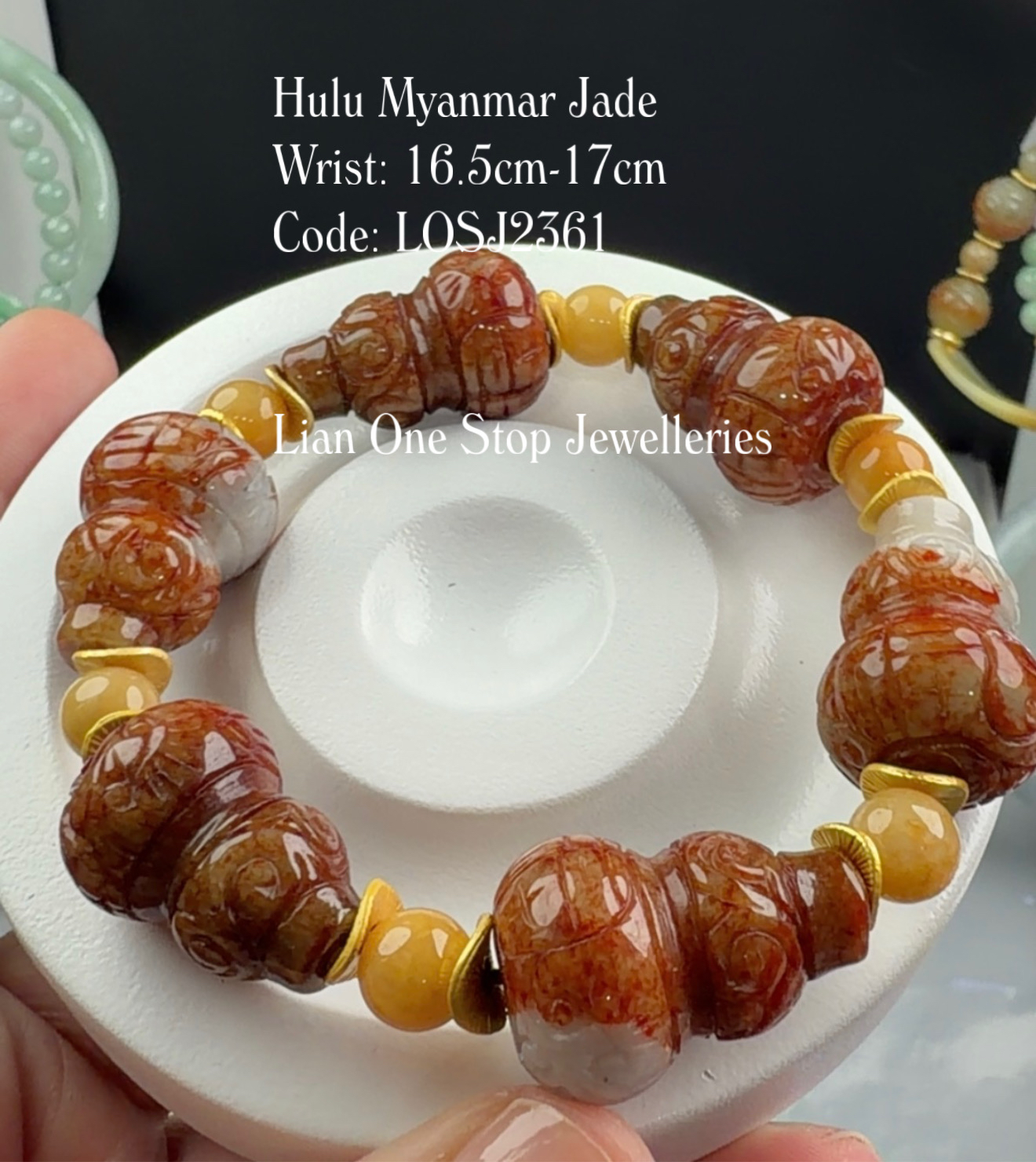 Code: LOSJ2361 Hulu Myanmar Jade