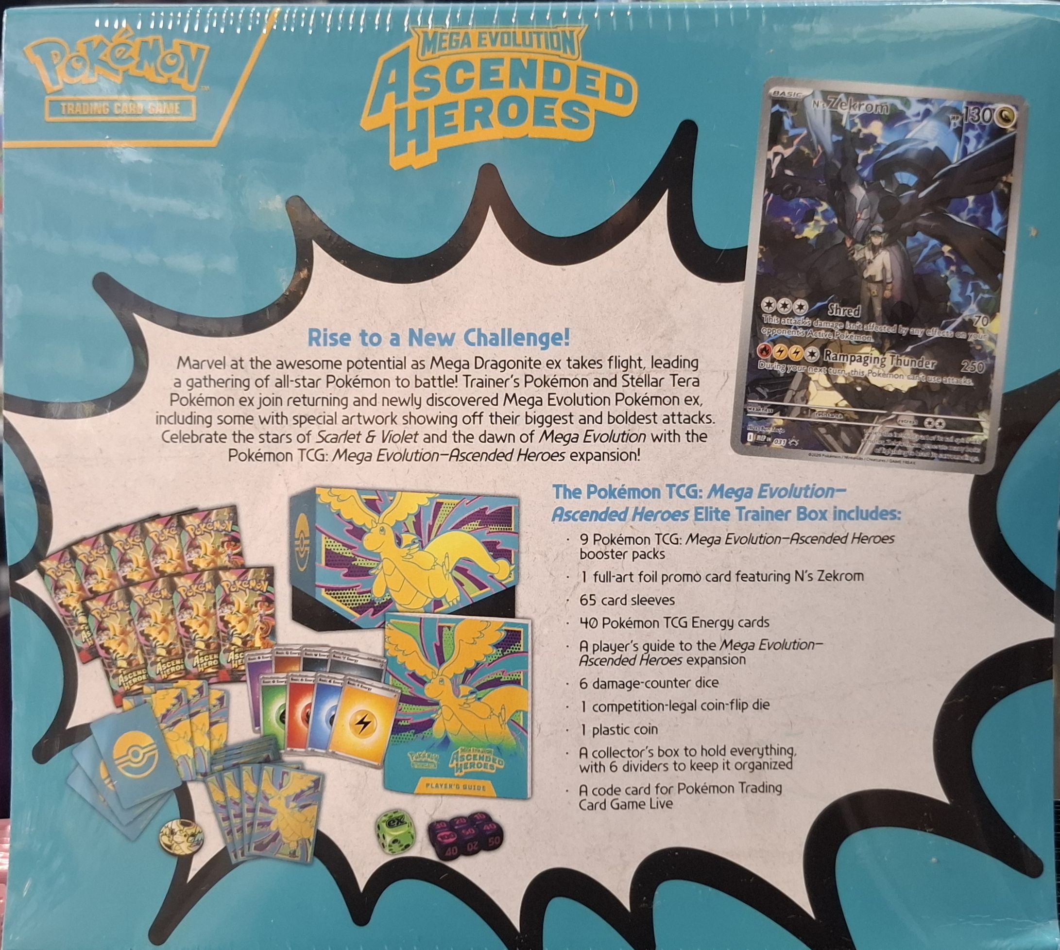 POKÉMON TCG HEROES ELITE TRAINER BOX ME2.5