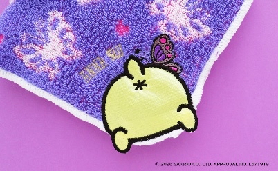 🎀【預訂】Anna Sui x Pompompurin 蝴蝶圖案毛巾 P