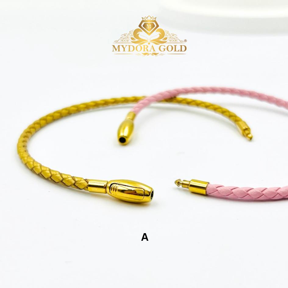 MYDORA Clip Clip Leather Bracelet