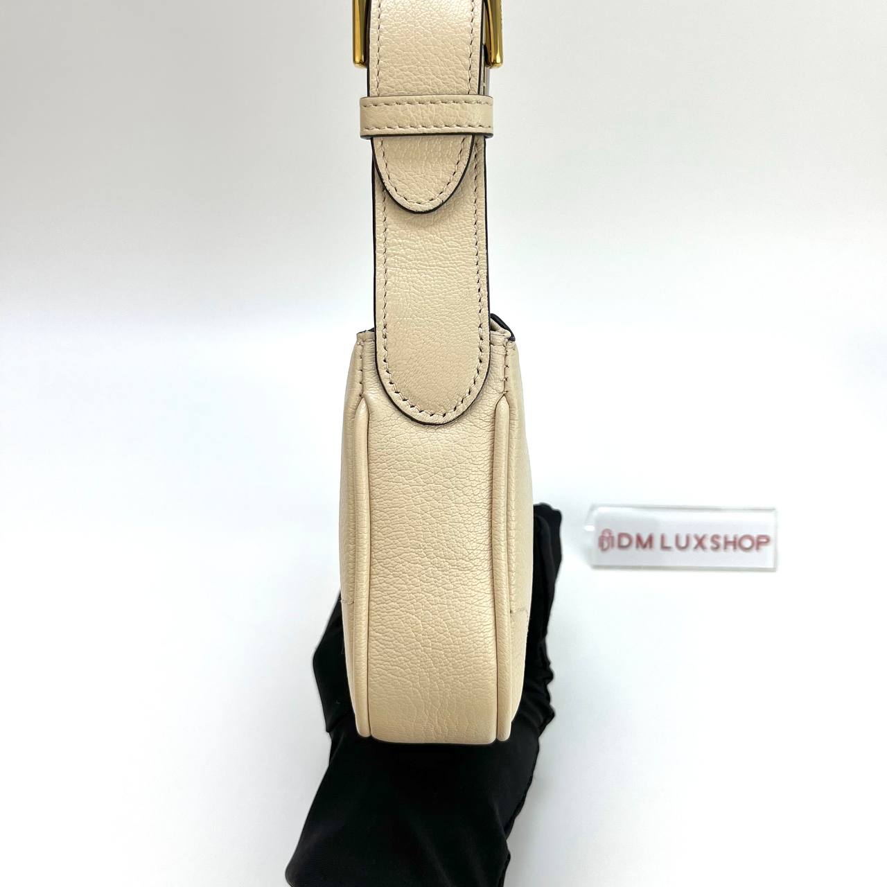 Gucci Cream Mini Aphrodite Shoulder Bag GHW