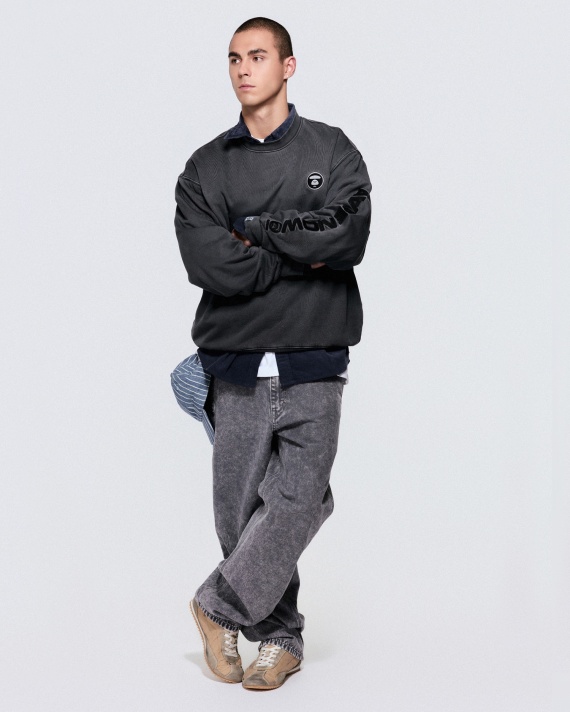 AAPE AAPENOW embroidered sweatshirt (D375XXR)