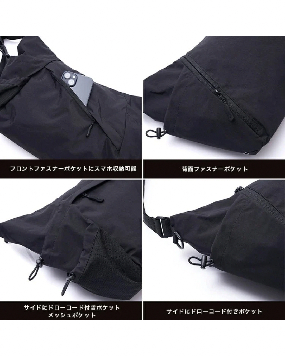 日本代購【 2026新商品 日本直送 KIU 超實用大容量 尼龍 斜孭袋 / 單肩包  Nylon Crossbody Shoulder Bag 】