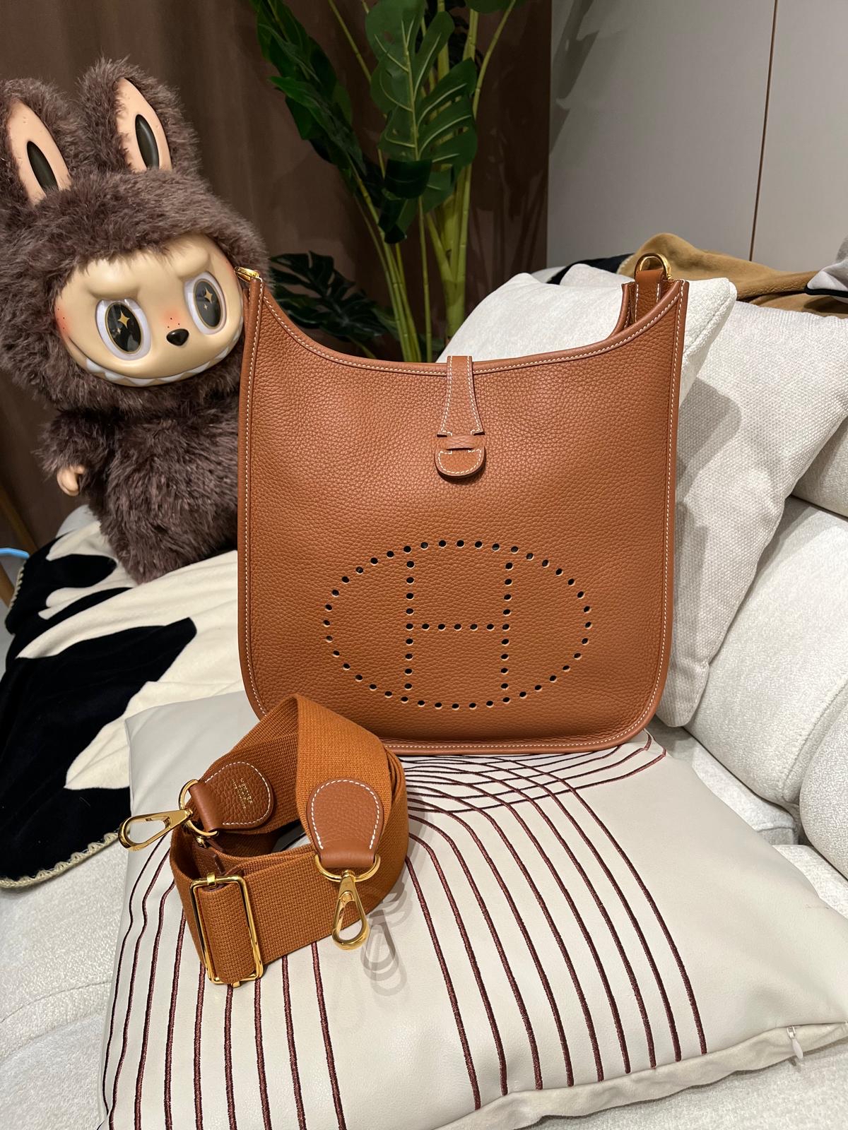 Hermes Evelyne 29 Stamp Z 金金 100%Authentic, 99%New ✅Dust bag✅Box