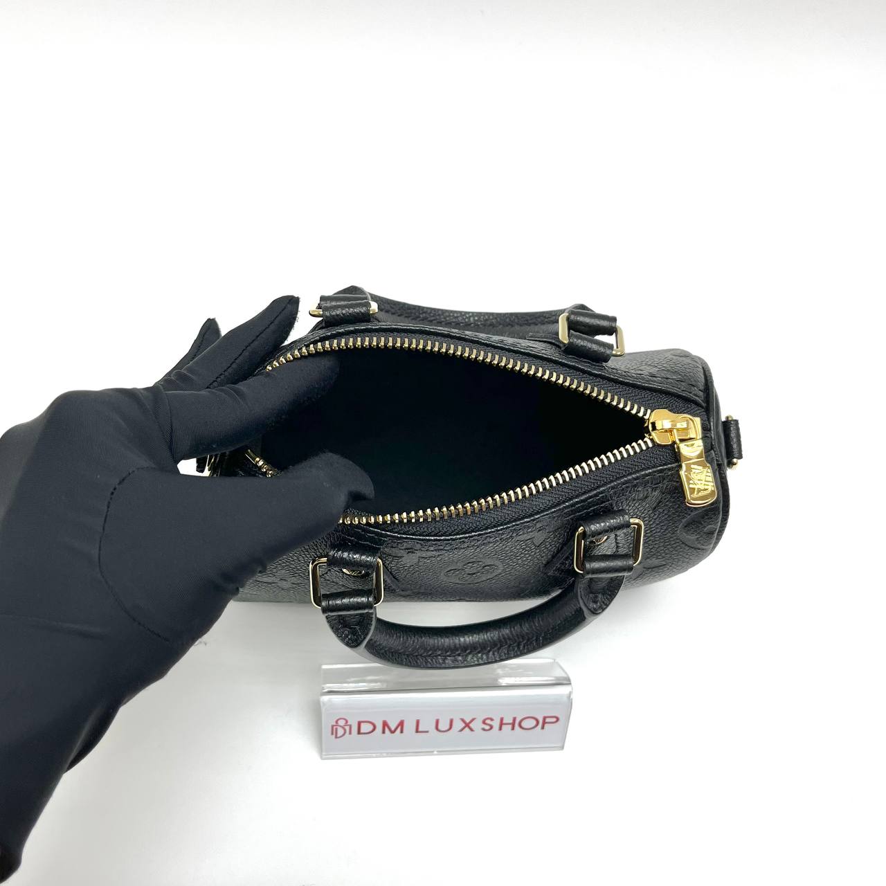 LV Black Empreinte Nano Speedy